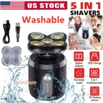 Men Electric Hair Remover Shavers Bald Head Razor Smooth Skull Wet / Dry. Fixed Price $17.89.