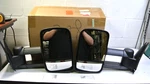 Autohaux Pair Towing Mirrors Manual Operated 12.01"X7.87", Black. Fixed Price $189.99.