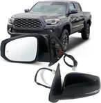Left Driver Side Mirror Fits 2016-2022 Toyota Tacoma With Power Glass, Heated,. Fixed Price $86.99.