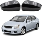 Gloss Black Side Wing Mirror Cover Cap For 2007-2012 Nissan Sentra Replacement. Fixed Price $63.37.