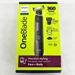 Philips Norelco Oneblade Pro 360 Electric Trimmer & Shaving Kit, Pre-owned. Fixed Price $59.99.