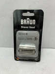 Genuine Braun Series 83M Electric Shaver Head Replacement - Silver. Fixed Price $36.00.