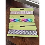 Frog Sac Headbands Girls Shiny Pretty Pink Mermaid Purple Set X3. Fixed Price $6.99.