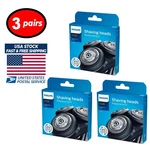 Philips Norelco SH50/52 Shaving Heads For Series 5000 6000 Replace X 3 Pairs. Fixed Price $36.90.