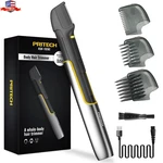 Electric Mens Back Shaver Body Trimmer Hair Groomer Kit With Extendable Recharge. Fixed Price $33.99.