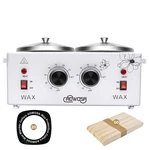 Professional Waxing Kit Warmer Double Pot Heater Machine For Hair Rem.... Fixed Price $79.44.