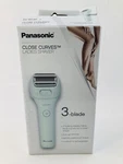 Panasonic Close Curves Electric Razor For Women Wet/dry, Mint (ES-WL60-G). Fixed Price $39.99.