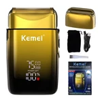Kemei TX10 Electric Shaver Rechargeable Beard Razor Led Display For Men. Fixed Price $65.00.