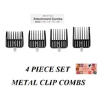 Andis Metal Clip Blade Attachment Guide Comb Set*fit GO,BMC,D-2,D-4D Trimmers. Fixed Price $35.99.
