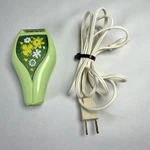 Vtg Lady Sunbeam Electric Leg Arm Women Shaver Lime Green Retro Flowers Works. Fixed Price $14.99.