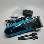 Braun 3040S Series Wet & Dry Electric Shaver Trimmer, Charger, Sanitized. Fixed Price $21.95.
