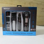 Vivitar Deluxe Grooming Kit (clipper, Trimmer & Rotary Shaver) 11 Pc Set. Fixed Price $24.99.