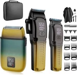 Professional Barber Hair Clippers Trimmer Shaver Set For Men,cordless Cu.... Fixed Price $72.22.