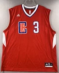Chris Paul Los Angeles Clippers Adidas 2015 Road Replica Jersey Men's #3 Lac New. Fixed Price $126.98.