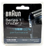 Braun Series Cruzer Shaver Foil & Cutter Head 10B/20B New - Factory Sealed. Fixed Price $37.20.