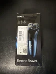 Gdklxl 3 Head Rotary Electric Facial Shaver Wet/dry Travel Lock Black/blue Men. Fixed Price $35.00.