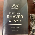 Nwt Electric Shaver Aw Aidalis Well Up Sm 5 In 1 Model G-672 Gold. Fixed Price $50.00.