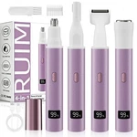 Ruim Electric Nose Hair Trimmer For Women, 4-IN-1 Painless Facial Grooming Ki.... Fixed Price $31.73.