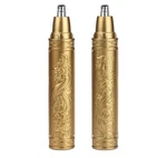 Vivitar Ear/nose Trimmer Gold Stainless Steel Blades Compact Cordless PGV704-DRG. Fixed Price $18.99.
