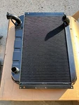 58-59-60 Corvette Radiator Direct Fit Black Harrison Aluminum Dewit. Fixed Price $1125.00.