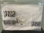 Beard King Bib Apron For Men Deluxe Cape Aso Shark Tank Hair New. Fixed Price $9.99.