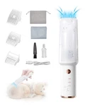 Jfhid Baby Hair Clippers With Vacuum, Ultra Quiet Cutting Kit White. Fixed Price $38.76.