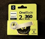 Philips Oneblade 360 Replacement Head 2 Pack. Fixed Price $17.49.