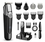 Silkglow Beard Trimmer For Men, 5 In 1 Mens Electric Razor Black. Fixed Price $31.70.