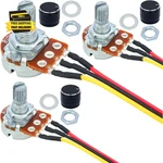 3PCS Ohm Potentiometer Linear Adjustable WH148 B10K Pin Variable Resistor. Fixed Price $14.86.