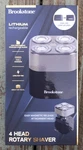 Brookstone 4 Head Cordless Rechargeable Men's Rotary Electric Shaver Brand New. Fixed Price $24.99.