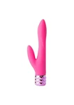 Maia Toys Victoria Rechargeable Silicone Dual Vibe, Neon Pink. Fixed Price $46.51.