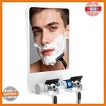 Infitrans Fogless Shower Shaving Mirror With Storage, Adjustable. Fixed Price $37.11.