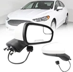 Dasbecan Right Passenger Mirror Compatible Side, White. Fixed Price $92.98.