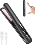 Cordless Flat Iron,portable Mini Hair Straightener Travel For Bangs,short Hai.... Fixed Price $37.93.