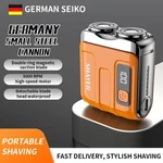 Mini Electric Smart Shaver Dual Blade, Digital Display, Rechargeable Beard Usa. Fixed Price $24.95.
