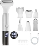 6 1 Bikini Trimmer And Shaver Kit For Women, Wet/dry Electric Body Hair.... Fixed Price $49.99.