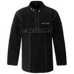 Antaither Leather Welding Jacket With Open Back, Bib Apron Cape Sleeve, .... Fixed Price $76.55.