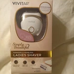 Vivitar Simply Beautiful Handheld Painless Ladies Shaver Boxed. Fixed Price $13.59.