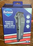 Barbasol Rechargeable Cordless Hair Clipper Stainless Steel Blades CBH1-4007-SIG. Fixed Price $41.20.