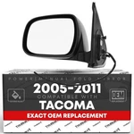 Driver Side Mirror For Toyota Tacoma - Powered, Manual Fold, Flat Glass. Fixed Price $57.94.