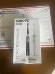 Sonic Fx Duo Dual Handle Rechargeable Electric Toothbrushes Set For 2 Open. Fixed Price $39.99.