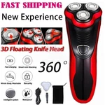 Men's Razor Rotary Waterproof Electric Shaver Pop-up Trimmer Wet Dry Cordless Us. Fixed Price $12.89.