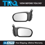Trq Power Side View Mirrors Black & Set For 01-05 Civic 4 Door Sedan. Fixed Price $84.95.