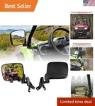 Side Mirrors For Honda Pioneer 520 2021-2025 / 500 2015-2023 Accessor.... Fixed Price $56.99.