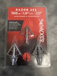 Swhacker Razor 252 Blade Broadhead - Silver. Fixed Price $14.99.