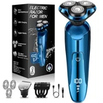 Electric Razor For Men, Mens Shaver Wet Dry Beard/sideburns/, Cordless El.... Fixed Price $43.35.