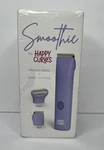 Happy Curves Smoothie Bikini Trimmer Electric Razor For Women Waterproof Purple. Fixed Price $55.00.