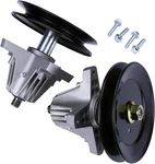 Replacement Lawn Mower Spindle Assembly With Pulley Set Of 2 - Compatible. Fixed Price $55.87.