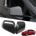 Yhcdsea Rearview Mirror Guard Cover For Model Y, Glossy Carbon Fiber Pattern. Fixed Price $58.42.