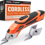 Pink Power Electric Fabric Scissors Box Cutter For Crafts, Sewing, Cardboard,.... Fixed Price $63.41.